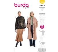 burda Style Schnittmuster Damen Mantel & Jacke Gr. 36-46