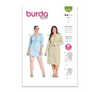 Burda Style Schnittmuster B5732 Damenkleid und Bluse