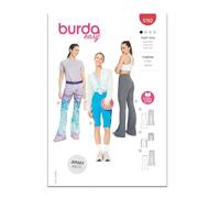 Burda Style Schnittmuster B5762 Damen-Leggings
