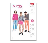 Burda Style Schnittmuster B5849 Damenbluse
