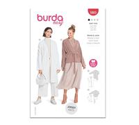 Burda Style Schnittmuster B5883 Damenjacke und Mantel