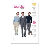 Burda Style Schnittmuster B5955 Herrenanzug