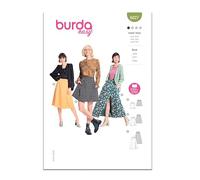 Burda Style Schnittmuster B6027 Damenrock