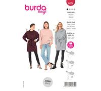 Burda Style Schnittmuster B6074 Oberteil und Kleid für Damen
