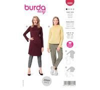 Burda Style Schnittmuster B6080 Damen Dreess und Top
