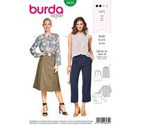 Burda Schnitt Bluse ? Falten am Ausschitt 6434