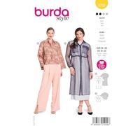 burda style Schnittmuster Damen #5750 Jacken mit Taschen & Bindeband Gr. 36-48