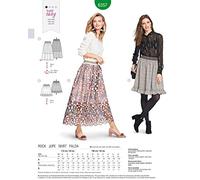 Burda Patron 6357 Rock von 38 bis 48