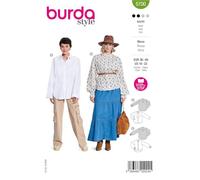 burda style Schnittmuster Damen Blusen mit Knöpfen #5700 Gr. 36-48