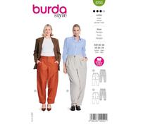 burda style Schnittmuster Damen lässig-elegante Cargohosen #5703 Gr. 46-60