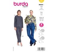 burda style Schnittmuster Damen Langarm Blusen #5701 Gr. 36-48