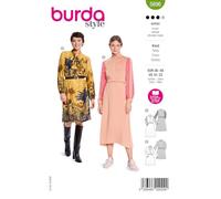 burda style Schnittmuster Damen Taillierte Kleider #5696 Gr. 36-48