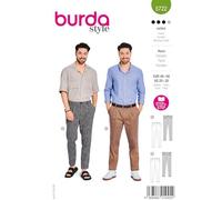 burda style Schnittmuster Herren #5722 Bundfaltehose & Anzughose Gr. 46-56