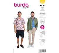 burda style Schnittmuster Herren Hemden #5842 | Gr. 48-58