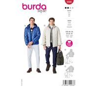 burda style Schnittmuster Herren Steppjacke #5595 | Gr. 46-56