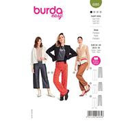 Burda Style Schnittmuster Hosenvariationen zum selber nähen | Damen, Gr. 34-44 | Nählevel: Super leicht #6085