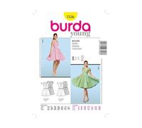 Burda Schnittmuster 7556 Kleid