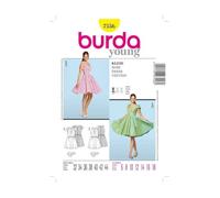 Burda Schnittmuster 7556 Kleid