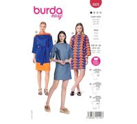 burda Schnitt 5925 "Gerade geschnittene Kleider"