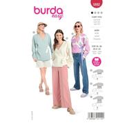 burda Schnitt 5892 "Wickeljacke"