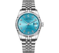 BUREI Herren Automatikuhr Luxus Business Wasserdicht Edelstahl Uhren für Männer, Self-Winding