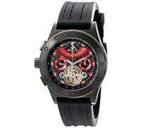 Burgmeister Armbanduhr für Herren mit Analog Anzeige, Automatik-Uhr und Silikonarmband - Wasserdichte Herrenuhr mit zeitlosem, schickem Design - klassische Uhr für Männer - BM172-622E Freeport