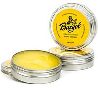 Burgol - Lederfett - Schuhcreme - Hält das Leder weich und geschmeidig. 100 ml Dose. Farblos. Rein pflanzlich.