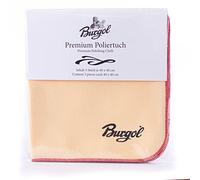 Burgol Premium Poliertuch im 3er-Set, Beige, 40 x 40 cm