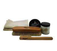 Burgol Schuhpflegeset Schuhpomade und Schuhwachs als Reiseset für Unterwegs