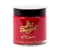 Burgol Schuhpomenade - Farbauffrischende und pflegende Schuhcreme - 100ml - (027) Rot
