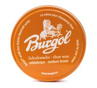 Burgol Schuhwachs Reitstiefelpflege in braun / mittelbraun - 100ml