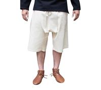 Burgschneider Mittelalter-Unterhose Herren Gisbert 100% Baumwolle - Historische Gewandung für LARP & Cosplay - Wikinger & Mittelaltermarkt