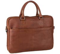 Burkely Antique Avery Aktentasche Leder 40 cm Laptopfach braun