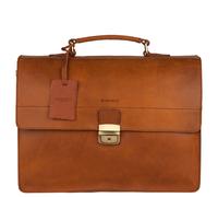 Burkely Vintage Dean Aktentasche Leder 38 cm braun