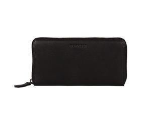 Burkely Antike Avery Brieftasche L-Schwarz Schwarz M