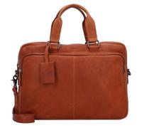 Burkely Antique Avery Aktentasche Leder 40 cm Laptopfach braun