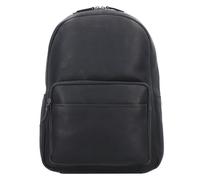 Burkely Antique Avery Rucksack Leder 42 cm Laptopfach black (8007002-56-10) schwarz