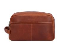 Burkely Antique Avery Kulturbeutel Leder 25 cm braun