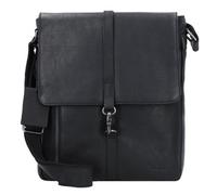 Burkely Antique Avery Messenger Leder 28 cm schwarz