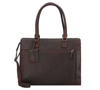 Burkely Antique Avery Schultertasche Leder 35,5 cm Laptopfach braun
