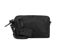 Burkely Umhängetasche Antique Avery Leder 18 cm Schwarz Damen