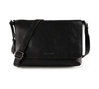 Burkely Umhängetasche Antique Avery Damen Leder 24 cm Schwarz