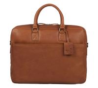 BURKELY Antique Laptop Bag 17" Cognac