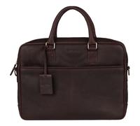 Burkely Antique Avery Aktentasche dunkelbraun, Leder, Herren
