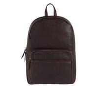 BURKELY Antique Round Backpack 14" Dark Brown