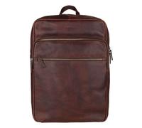 BURKELY Antique Zip Backpack 15,6" Dark Brown