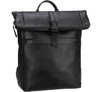 BURKELY Minimal Mason Rolltop Backpack 14" Busy Black
