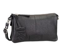 Burkely Damen Soft Skylar Triple Pocket Zip Crossbody, schwarz