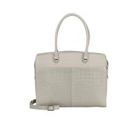 Burkely Cool Colbie Aktentasche Leder 40 cm Laptopfach grau