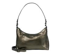 BURKELY Creased Crystal Hobo Bag Gun Metal